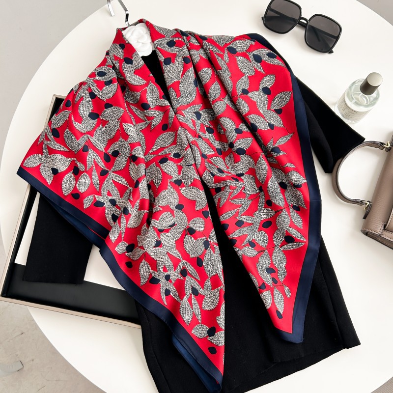 Silk Neck Scarf - Syal Persegi 90cm Berkualitas Tinggi Bandana