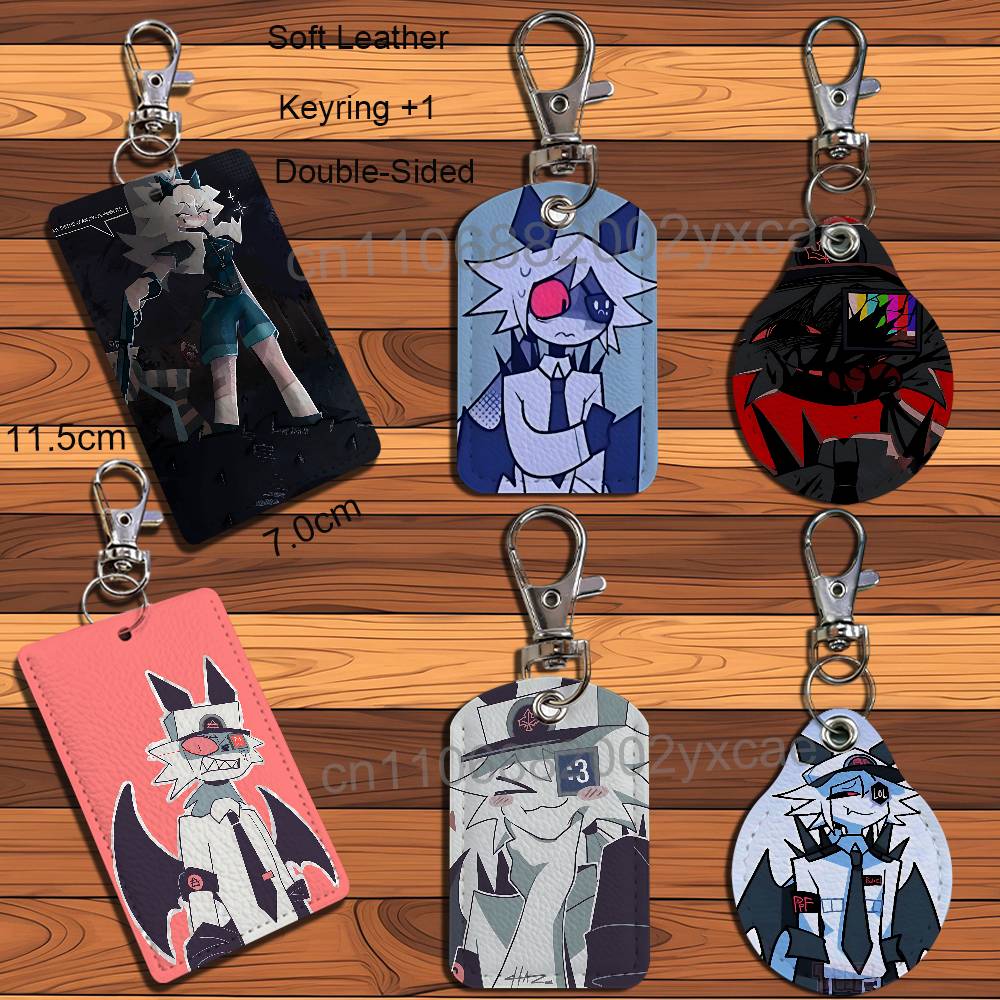 Lanyard Badge Holder - Mister Barrel Katieverse FPE Gantungan Kunci