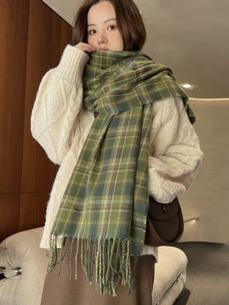 Syal Wanita Kasmir Imitasi Bar - Woven Scarf Blanket ulasan dan harga