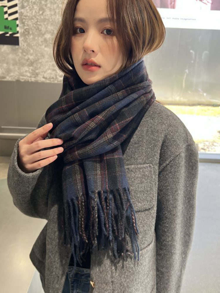 Syal Wanita Kasmir Imitasi Bar - Woven Scarf Blanket ulasan dan harga