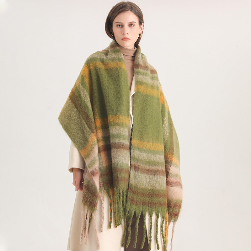 Syal kasmir imitasi musim ding - Woven Scarf Blanket ulasan dan harga