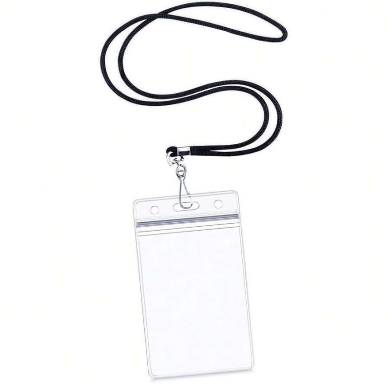 Tempat Kartu Identitas Vertika - Lanyard Badge Holder ulasan dan harga